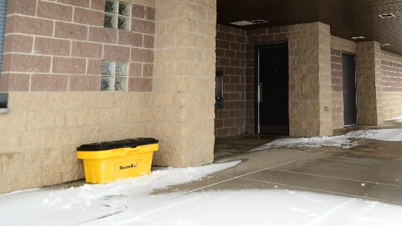 Storage box outside