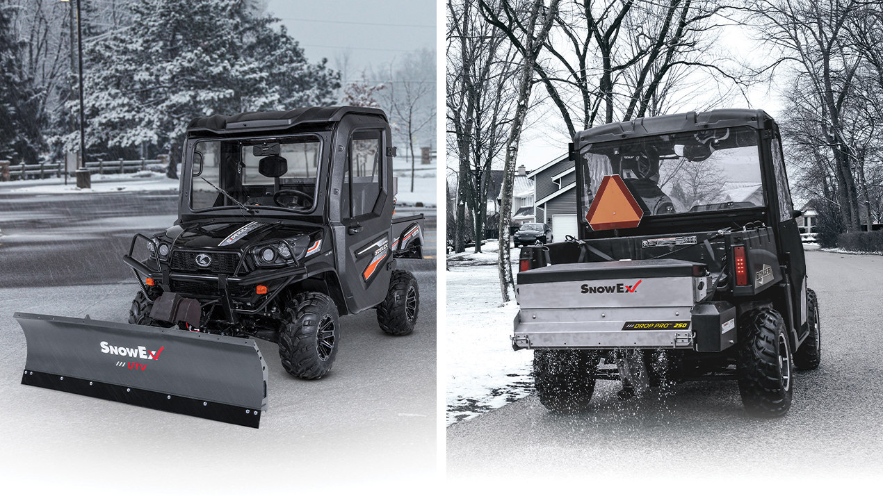 new 2021 plow and drop spreader