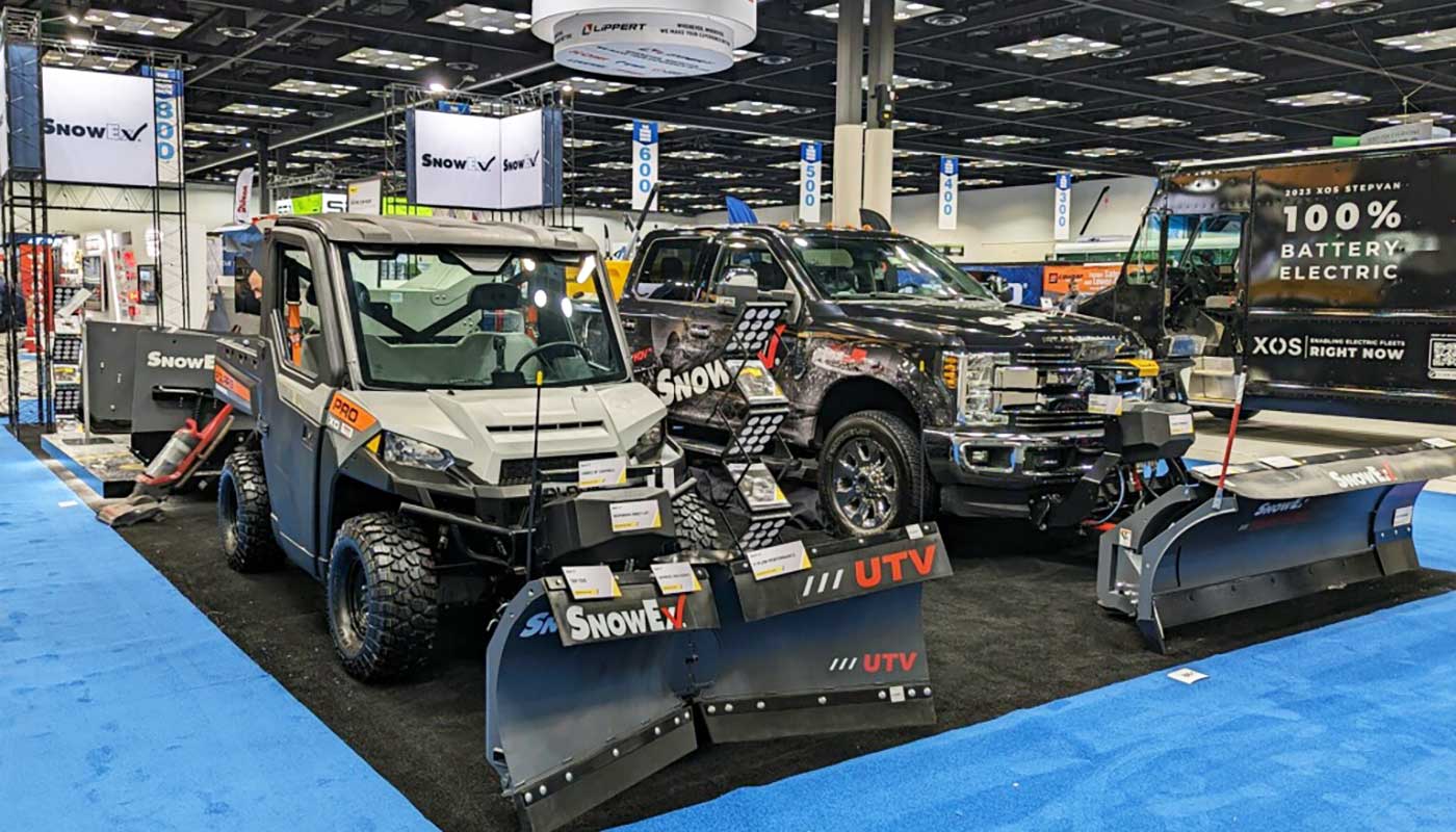 NTEA 2023 SnowEx booth