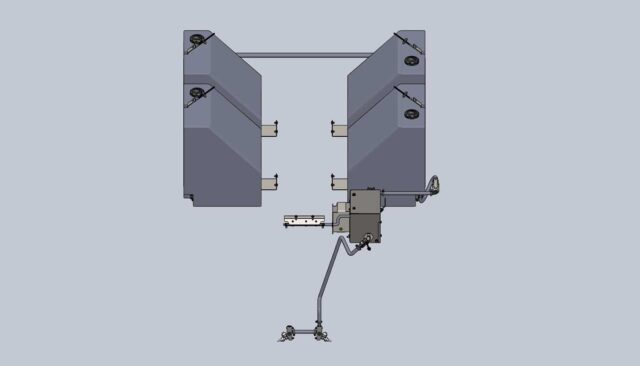 200 gallon configuration for triple threat system