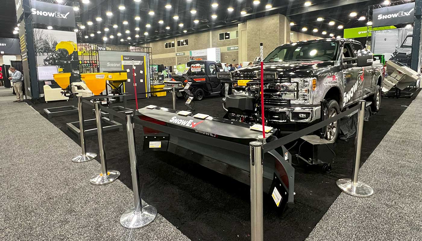 SnowEx booth equip expo 2023