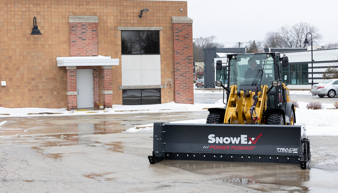snowex power pusher trace technology
